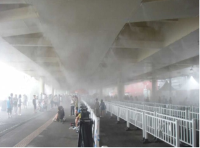 户外公共场所降温工程 户外公共场所降温工程